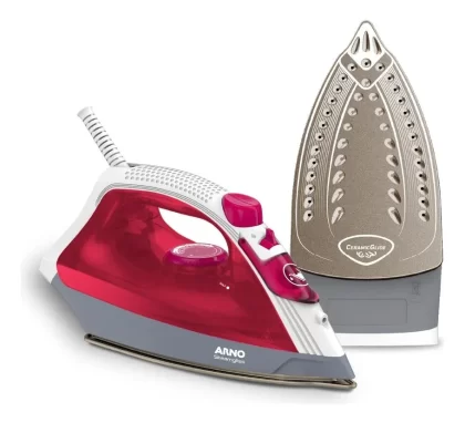 FERRO A VAPOR ELÉTRICO STEAMGLISS BASE CERÂMICA 127V FSGC -ARNO