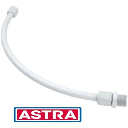ENGATE PLASTICO FLEXIVEL BRANCO 150CM-ASTRA