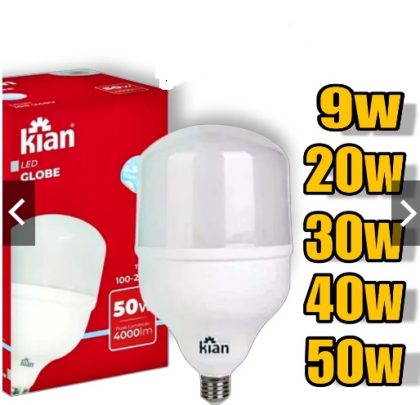LAMPADA LED GLOBE 6,5K BIVOLT-KIAN