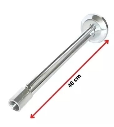 BRACO PARA CHUVEIRO 40CM POLIDO-PERFIL METAL