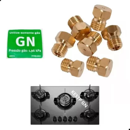 INJETOR FOGAO ELECTROLUX/GE CURTO GN C/4PC-SAINT
