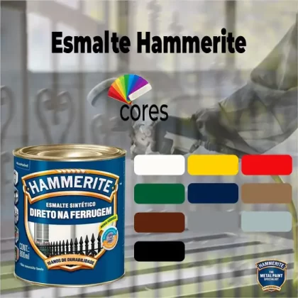 TINTA ESMALTE SINTETICO HAMMERITE 800ML-RIO CORAL