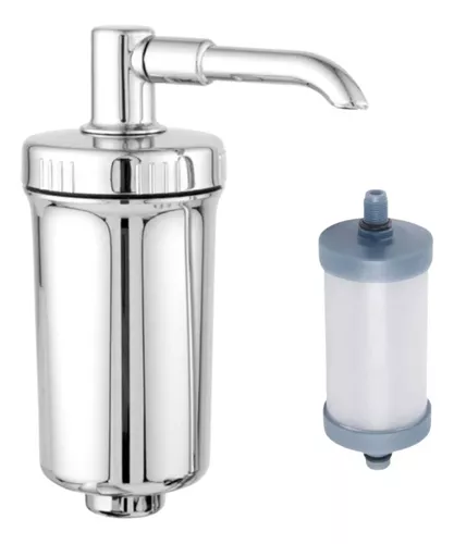 COPO DE FILTRO ABS CROMADO COM VELA PRO SAUDE-DELTA
