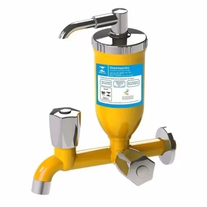 PURIFICADOR DE AGUA TORNEIRA FIXA AMARELA C50-DELTA