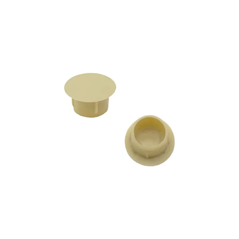 TAPA FURO 8MM MARFIM COM 10