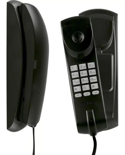 TELEFONE GONDOLA PRETO TC20-INTELBRAS