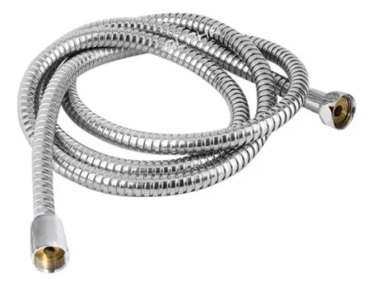 ENGATE FLEXIVEL INOX CROMADO PARA DUCHA HIGIENICA 1,80MT-BLUKIT