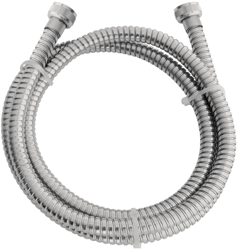 ENGATE FLEXIVEL INOX CROMADO 1,20MT PARA DUCHA HIGIENICA-BLUKIT