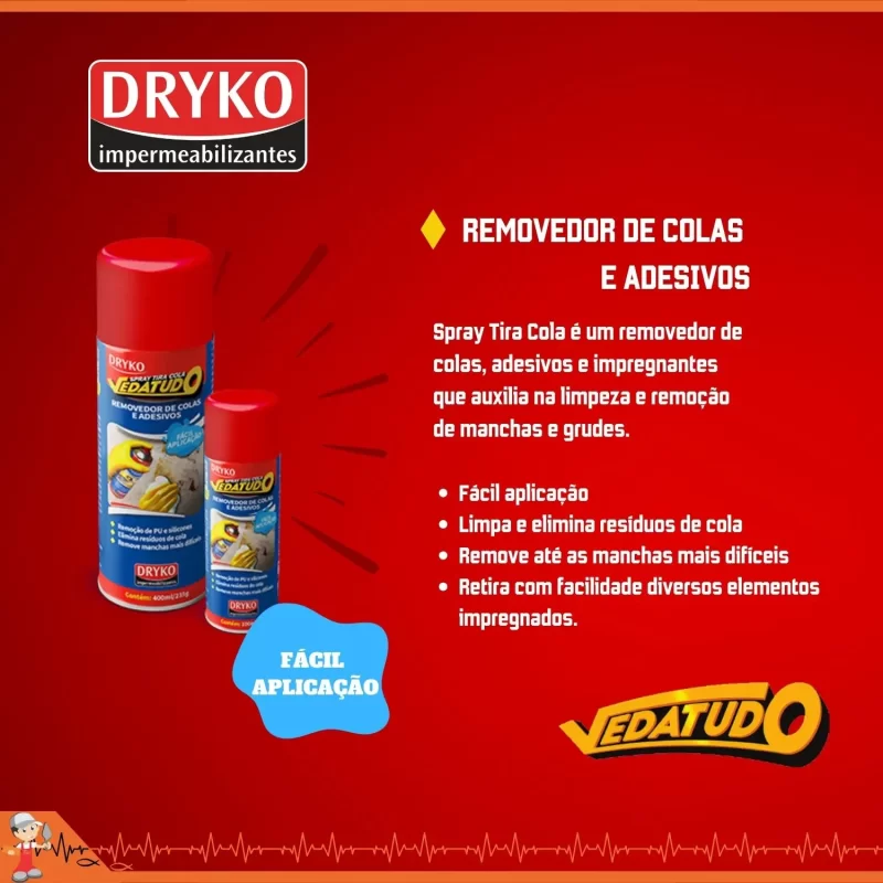 REMOVEDOR COLAS E ADESIVOS SPARY 400ML-DRYKO - Image 4