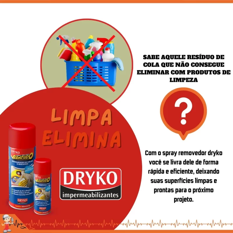 REMOVEDOR COLAS E ADESIVOS SPARY 400ML-DRYKO - Image 3