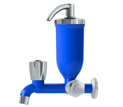 TORNEIRA FIXA COM PURIFICADOR C50 AZUL ESCURO-DELTA