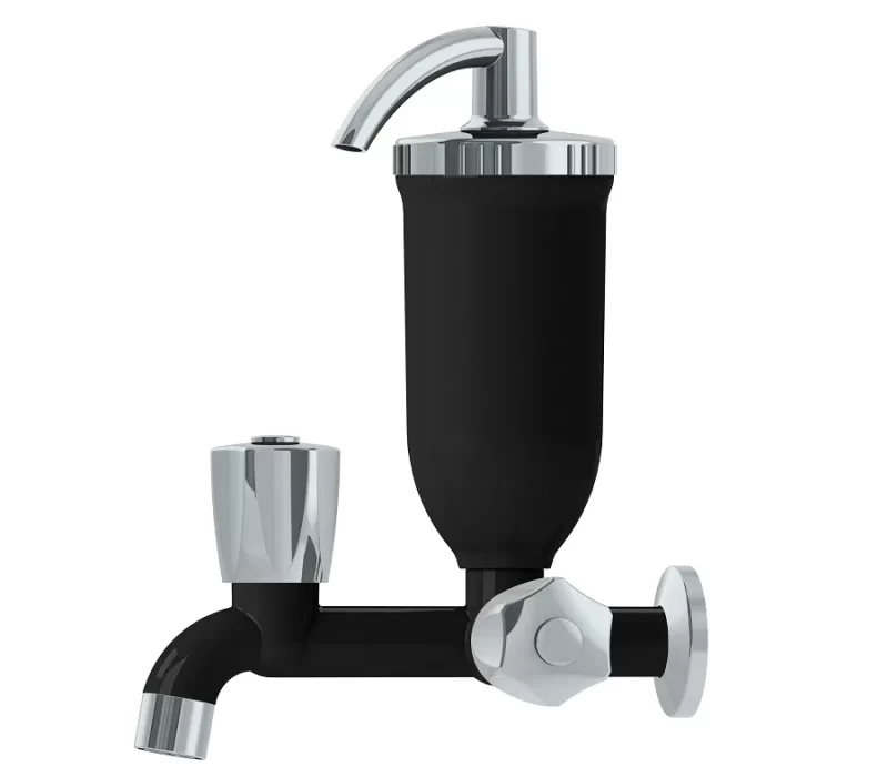 TORNEIRA FIXA PRETA COM FILTRO C50-DELTA