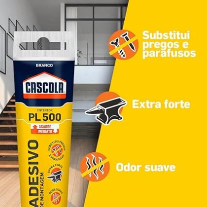 COLA MONTA E FICA PL500 85GR-CASCOLA