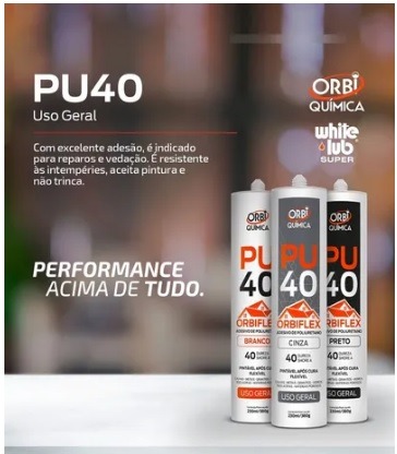 ADESIVO POLIURETANO PU40 380GR-ORBI QUIMICA