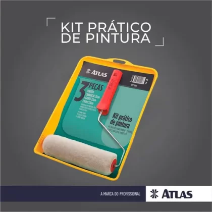 KIT PINTURA 3 PECAS 1001-ATLAS
