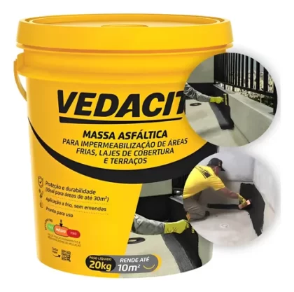 CARBOLASTICO PARA LAJE BALDE 20KG-VEDACIT