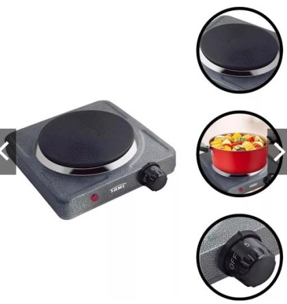 FOGAO ELETRICO COM 1 PRATO 127/1000W-FAME