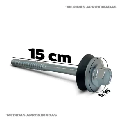 PARAFUSO PARA TELHA 5/16X150MM