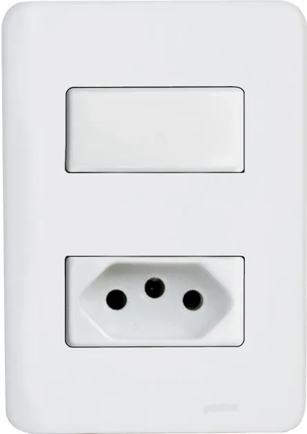 INTERRUPTOR SIMPLES COM TOMADA 20A  7381/15-PERLEX