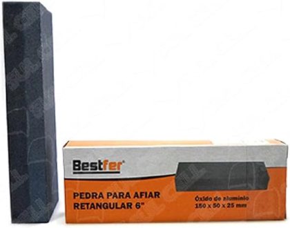 PEDRA PARA AFIAR RETANGULAR 6-BESTFER