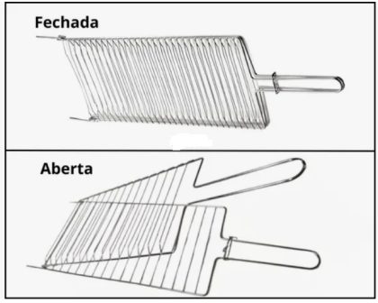 GRELHA DUPLA 25X83CM-VIEL
