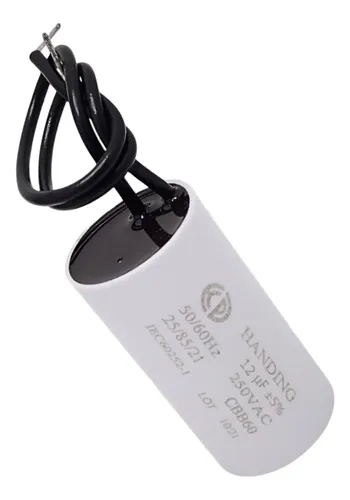 CAPACITOR PARA VENTILADOR 12MF/250V