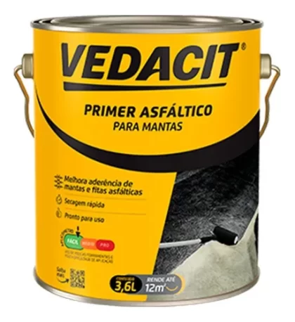 PRIMER ASFALTICO 3,6KG- VEDACIT