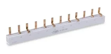 BARRAMENTO TRIFASICO 12 POLOS 63A 500VAC