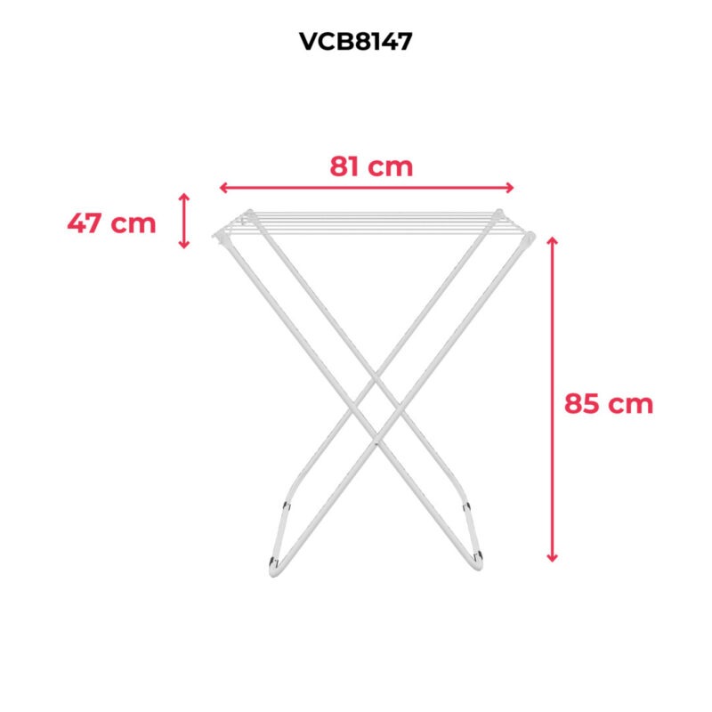 VARAL DE CHAO 81X47X85CM-BRASFORMA