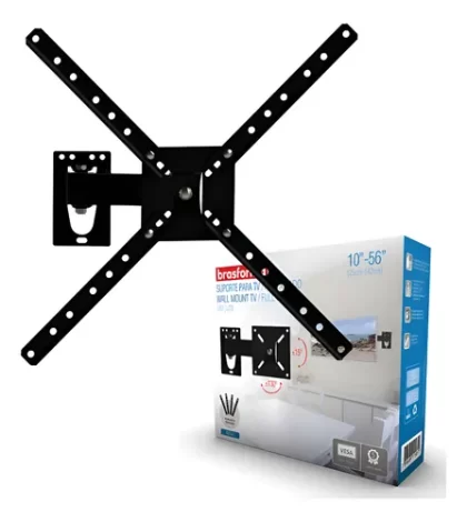 SUPORTE ARTICULADO PARA TV 10-56'-BRASFORMA