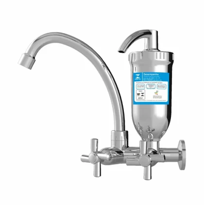 PURIFICADOR DE AGUA TORNEIRA MOVEL C31 1/4 VOLTA ABS CROMADO-DELTA