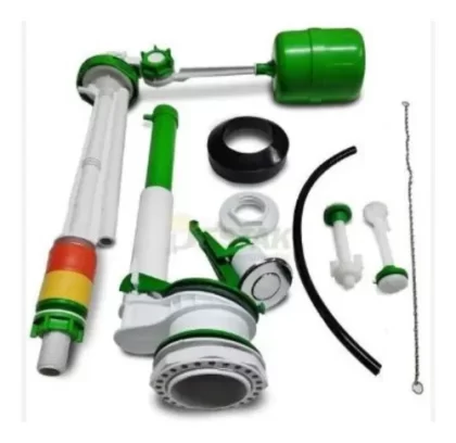 KIT COMPLETO MECANISMO DESCARGA SUPERIOR UNIVERSAL-GLOBAL PLASTIC
