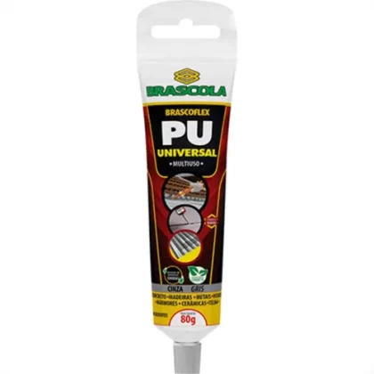 SELANTE PU UNIVERSAL 80GR CINZA-BRASCOLA