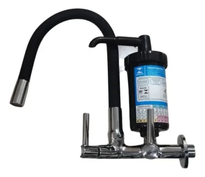 TORNEIRA METAL 2185 COLOR BLACK C-72 1/4VOLTA-ALPHA HIDROMETAIS