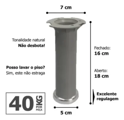 PES PARA ARMARIO ITATIAIA COM 2