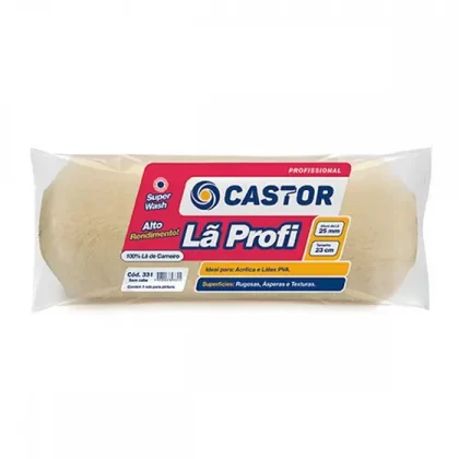 ROLO DE LA PROFISSIONAL 23CM-CASTOR