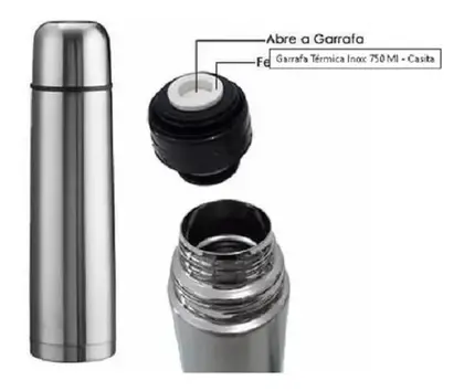 GARRAFA INOX 750ML-CASITA - Imagem 2