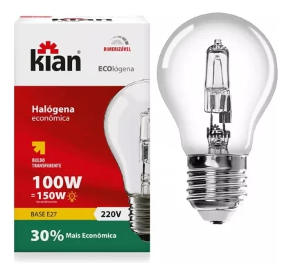 LAMPADA HALOGENA 100WX127V ECOLOGENA-KIAN