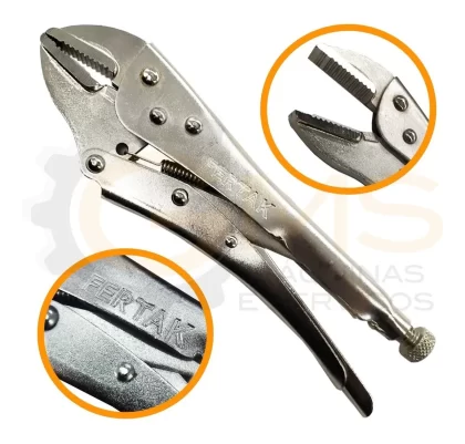 ALICATE PRESSAO BOCA RETA 10-FERTAK