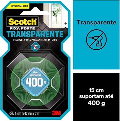 FITA FIXA FORTE 12MMX2MT-SCOTCH 3M