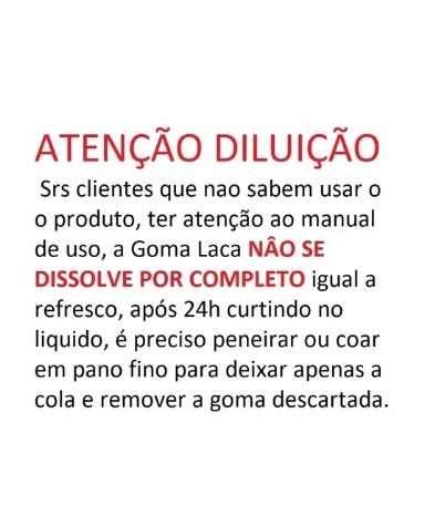 GOMA LACA IMPORTADA-LACXE - Imagem 3