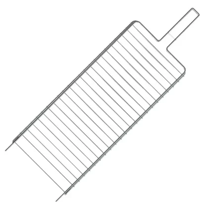 GRELHA PARA PEIXE 75X46X22CM NIQUELADA-STOLF ARTEFATOS