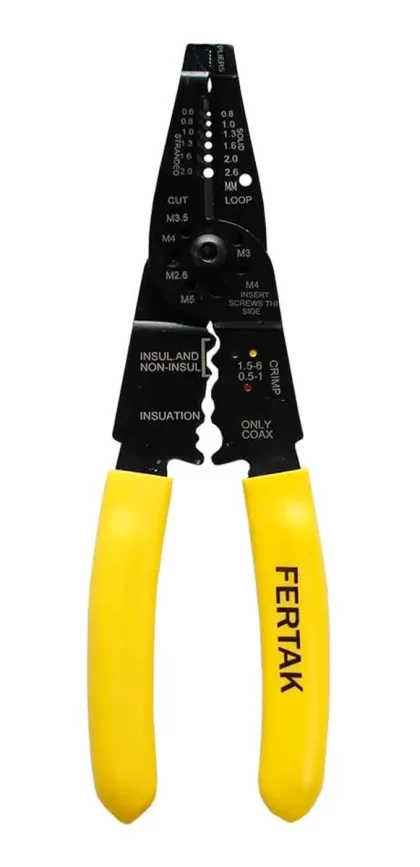 ALICATE MULTI FUNCAO DESENCAPADOR/CORTE-FERTAK