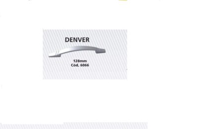 PUXADOR DENVER ALUMINIO 128MM C/2