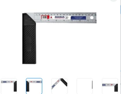 ESQUADRO CABO PVC 10POL 25CM-RAMADA