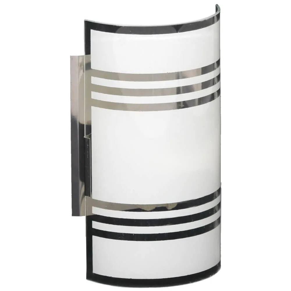 ARANDELA CALHA INOX TRADICIONAL-JOTA ILUMINACAO