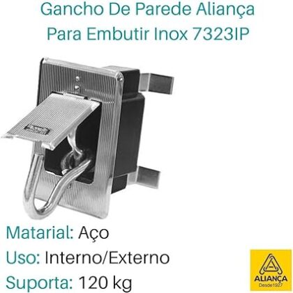 ARMADOR DE REDE PARA EMBUTIR IP 7323-ALIANCA