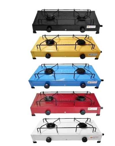 FOGAO 2 BOCAS BAIXA PRESSAO GENESIS-METALURGICA ROA