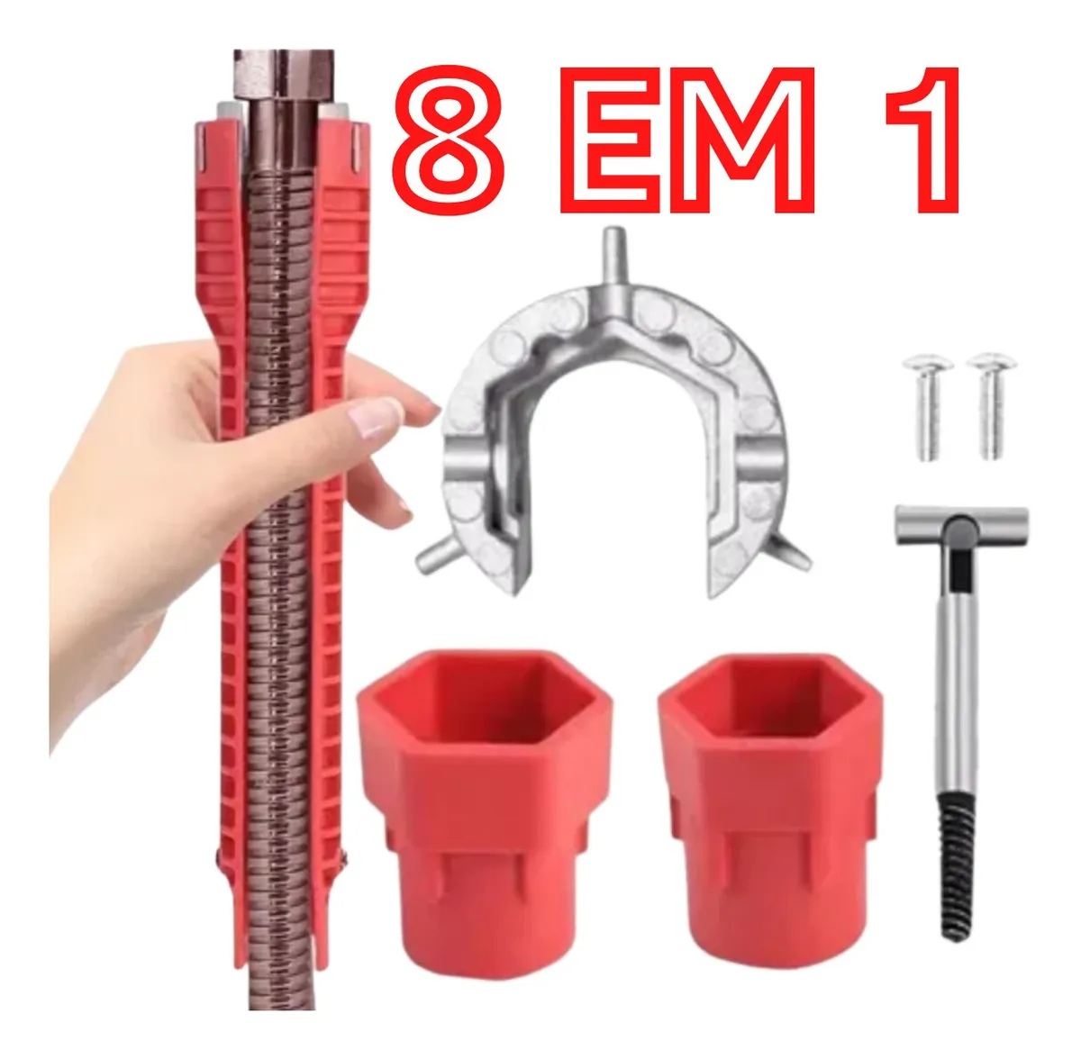 CHAVE HIDRAULICA 8 EM 1 MULTIFUNCIONAL-BESTFER - Imagem 2