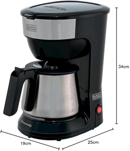 CAFETEIRA 127V JARRA INOX CM38-BLACK E DECKER